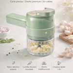 GourmetFlow™  Cortador de verduras eléctrico